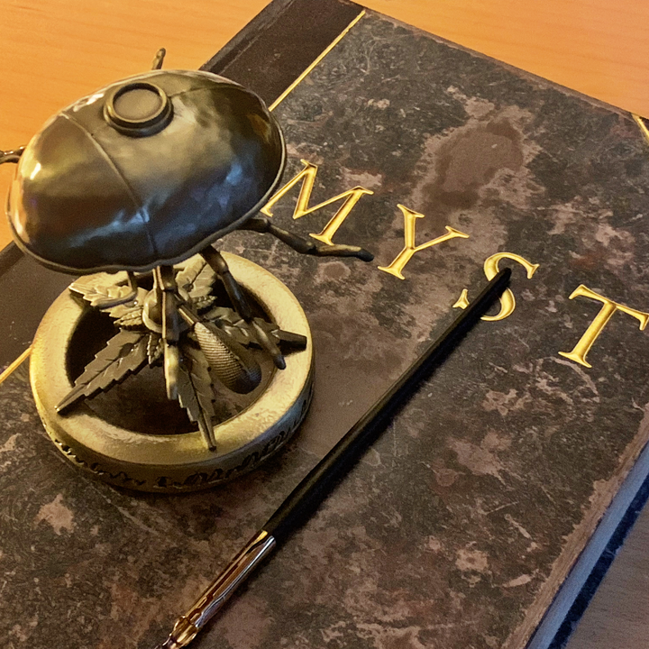 Myst linking book and Gehns Inkwell Myst linking book and Gehns Inkwell